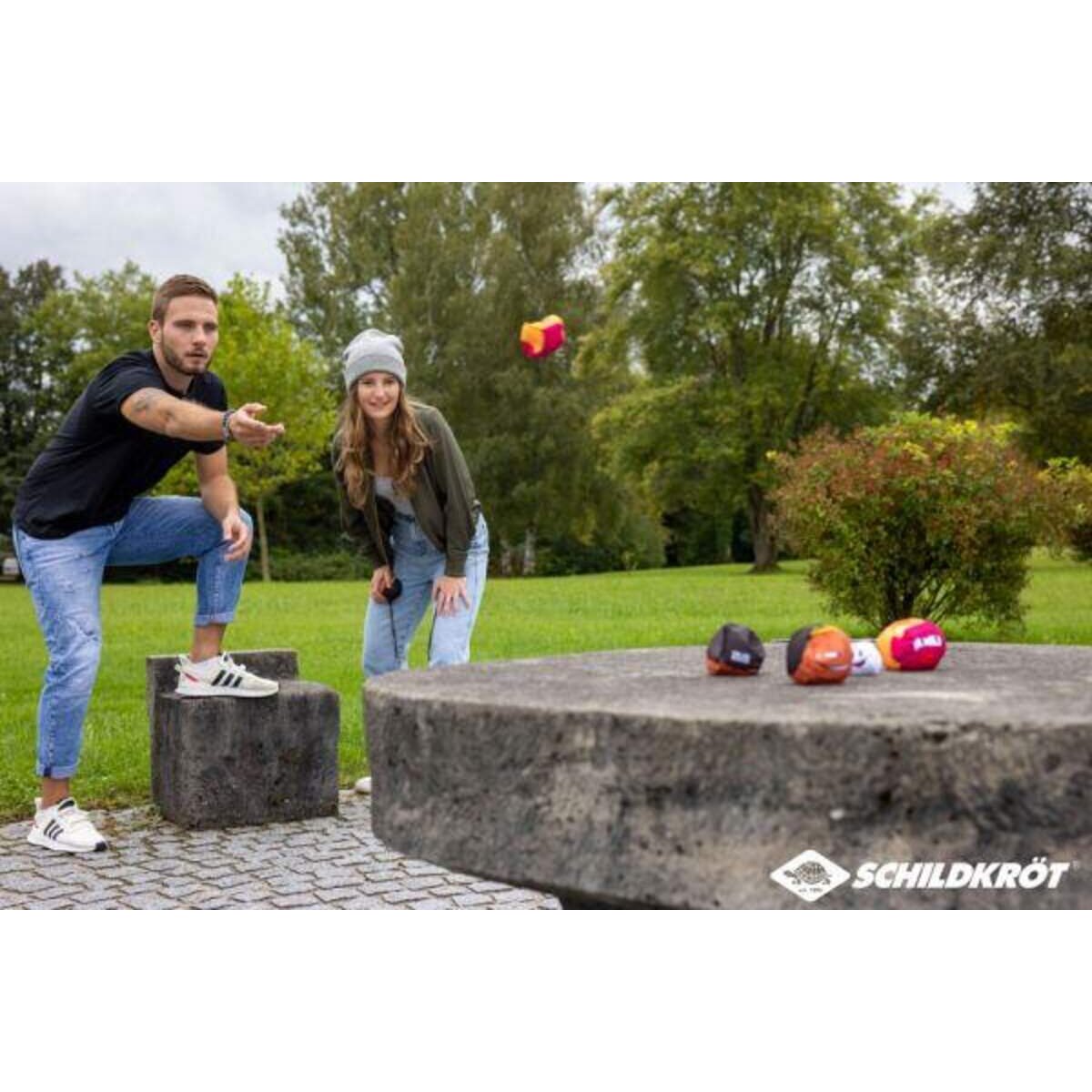 Schildkröt Crossboccia Double-Pack Heroes, Design "Blond+Muffin"