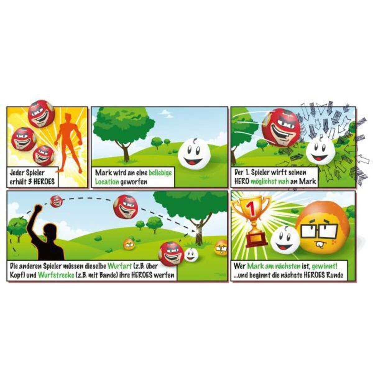 Schildkröt Crossboccia Double-Pack Heroes, Design "Blond+Muffin"