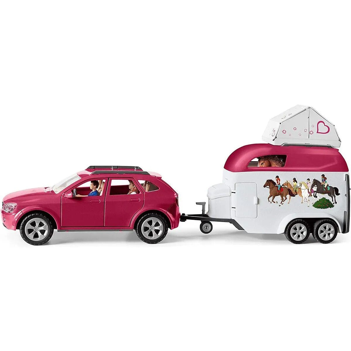 Schleich® 42535 Horse Club Abenteuer mit Auto und Pferdeanhänger