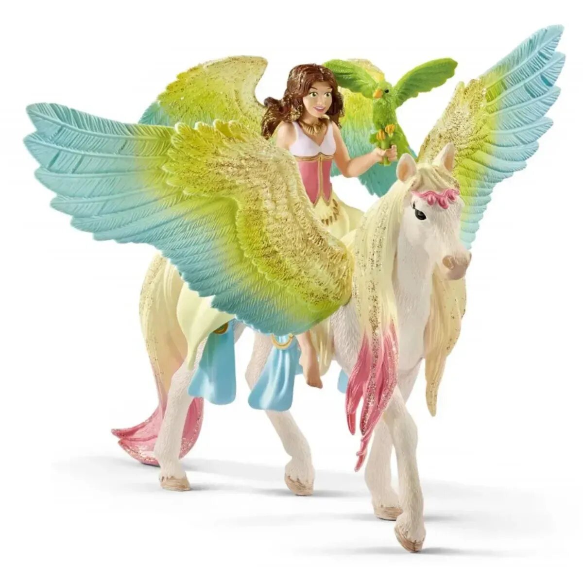 schleich® BAYALA® 70566 Surah mit Glitzer-Pegasus