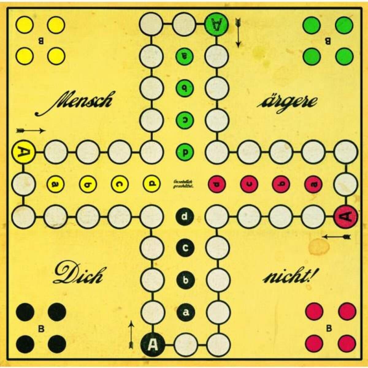 Schmidt Spiele Mensch ärgere dich nicht, Original-Remake