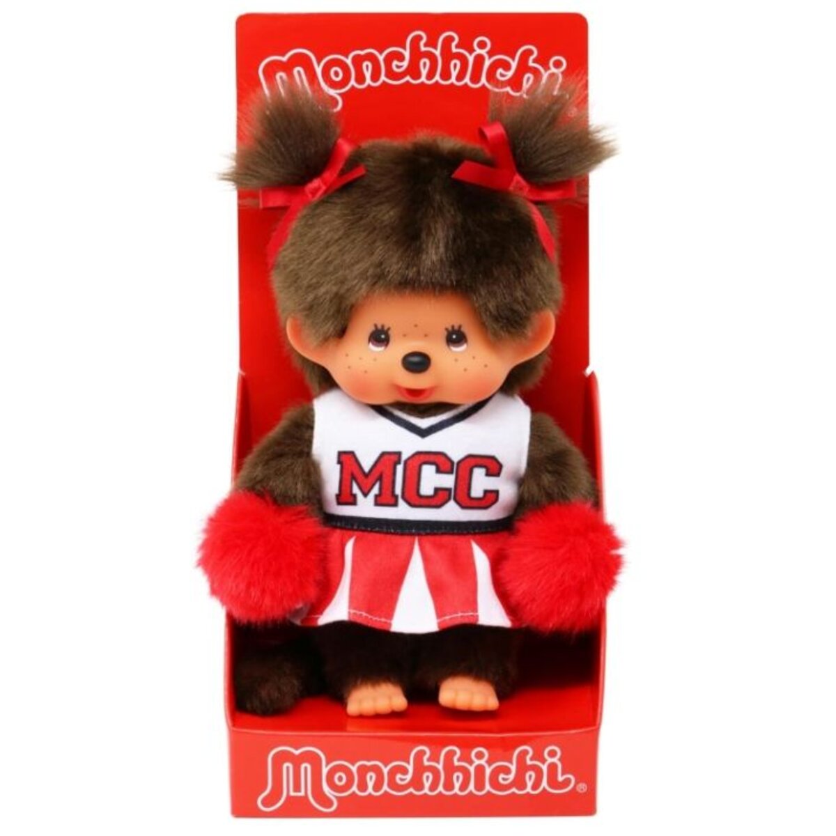 Sekiguchi Monchhichi Mädchen Cheerleader, ca. 20 cm