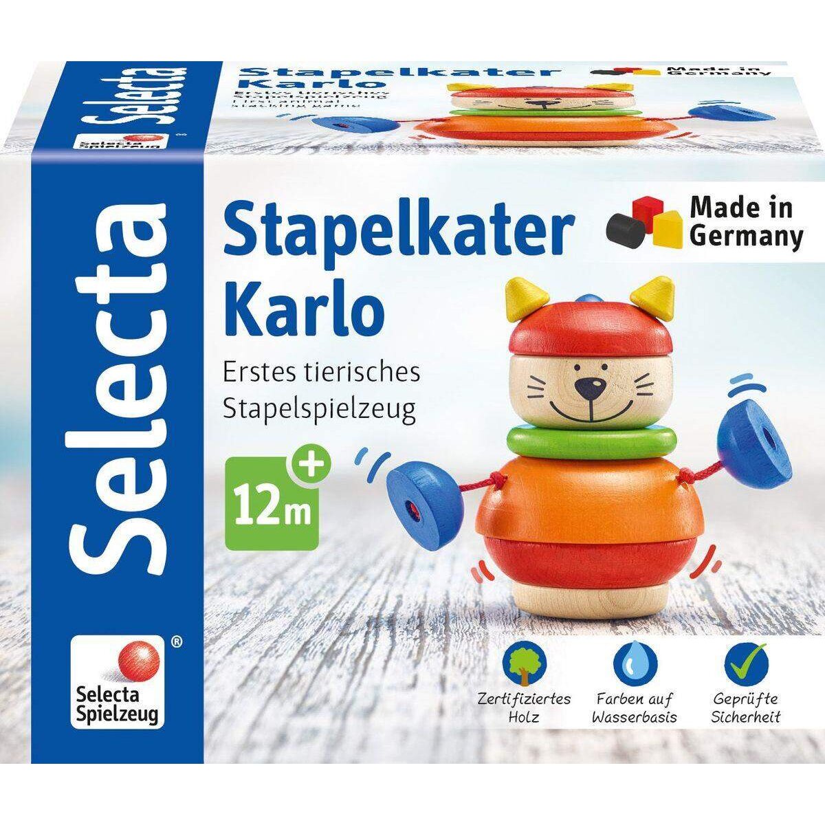 Selecta Stapelkater Karlo, 10 cm