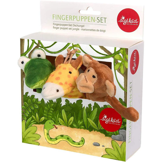 Sigikid Fingerpuppen-Set Dschungel, My Little Theatre