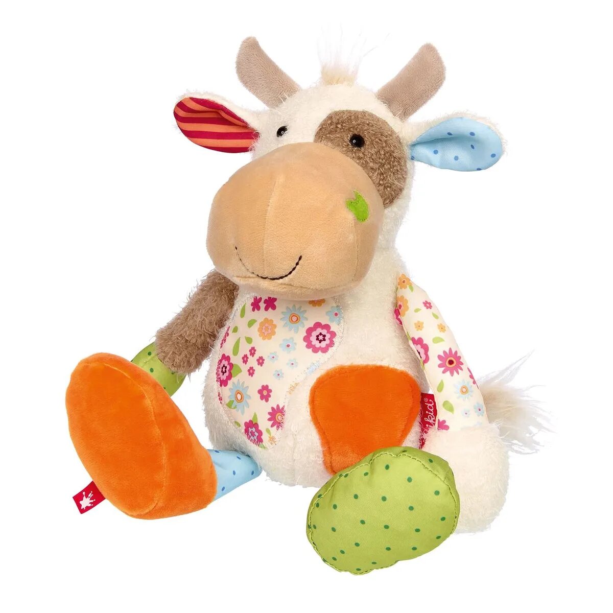 Sigikid Kuscheltier Kuh, Patchwork Sweety