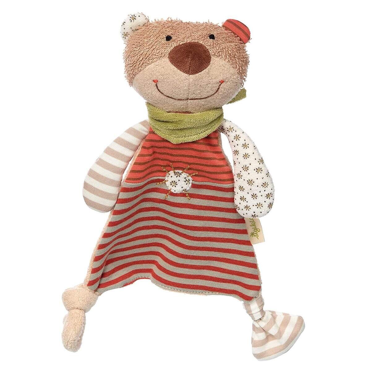 Sigikid Schnuffeltuch Bär, Green