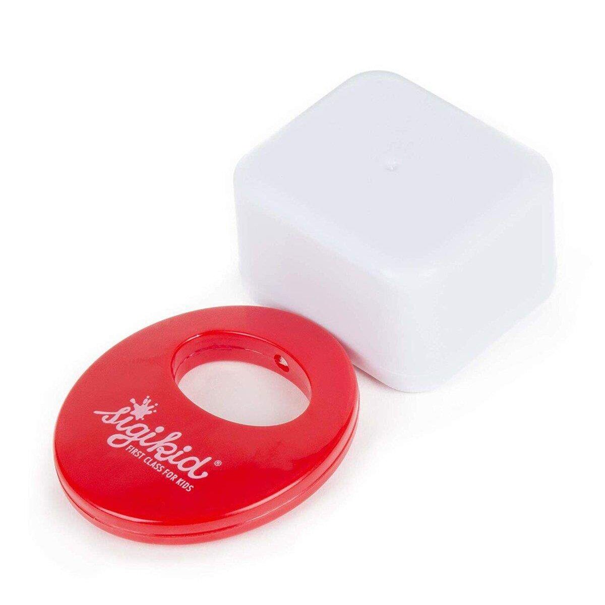 Sigikid Spielwerk für Spieluhr, Melodie LaLeLu, Weiß/Rot