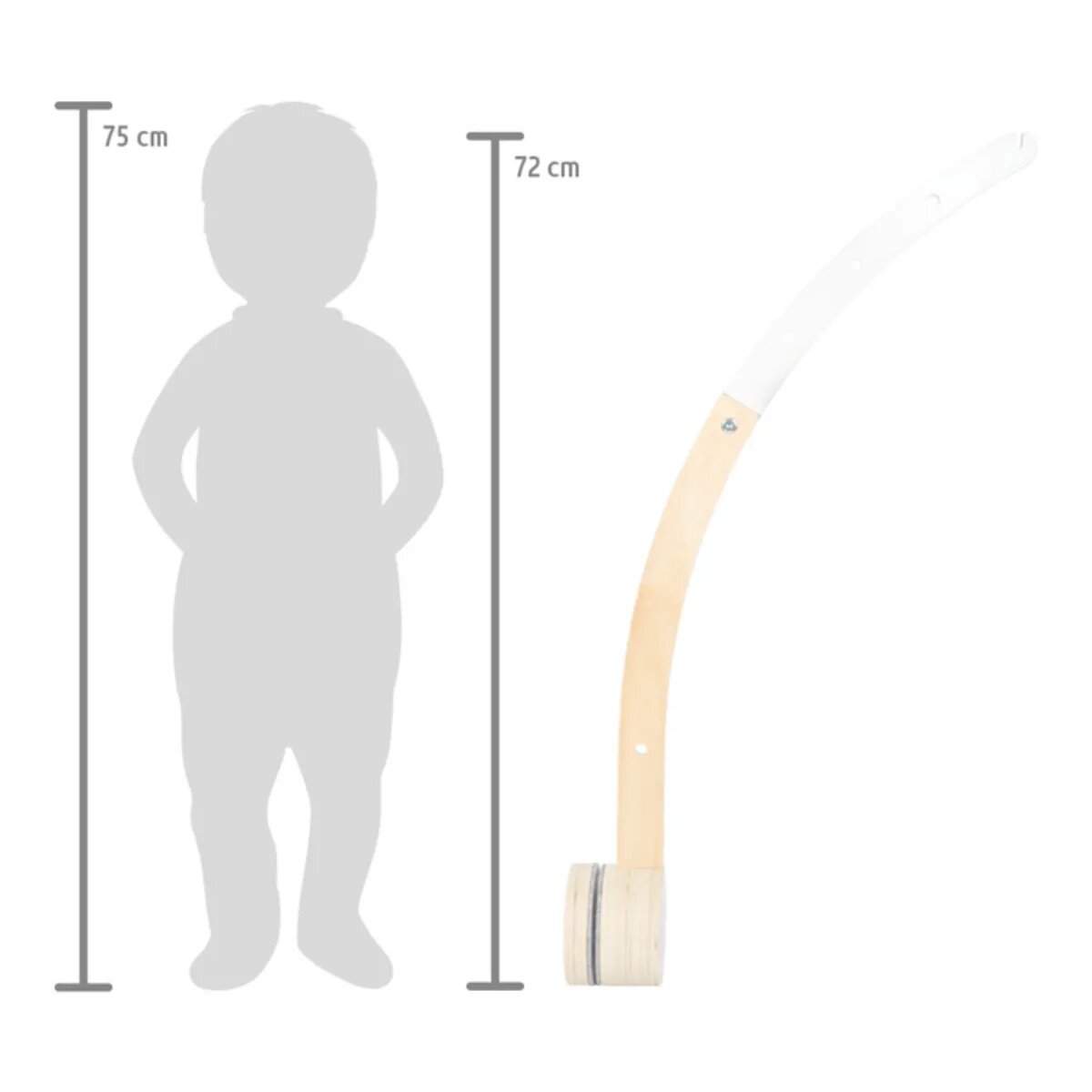 small foot Baby Mobile-Halterung „Seaside“