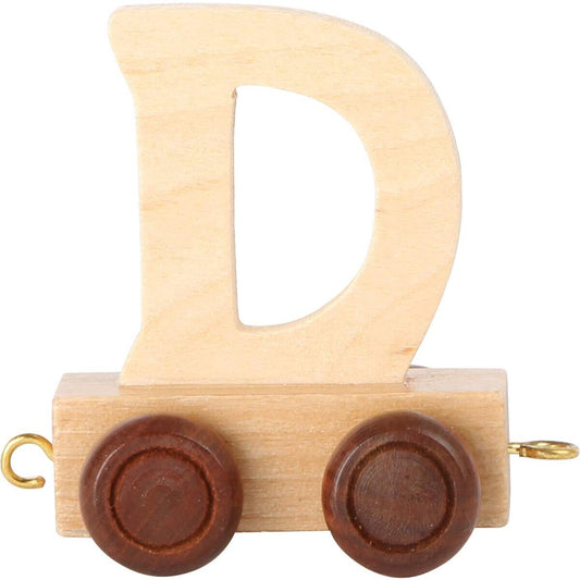 small foot Buchstabenzug Holz D