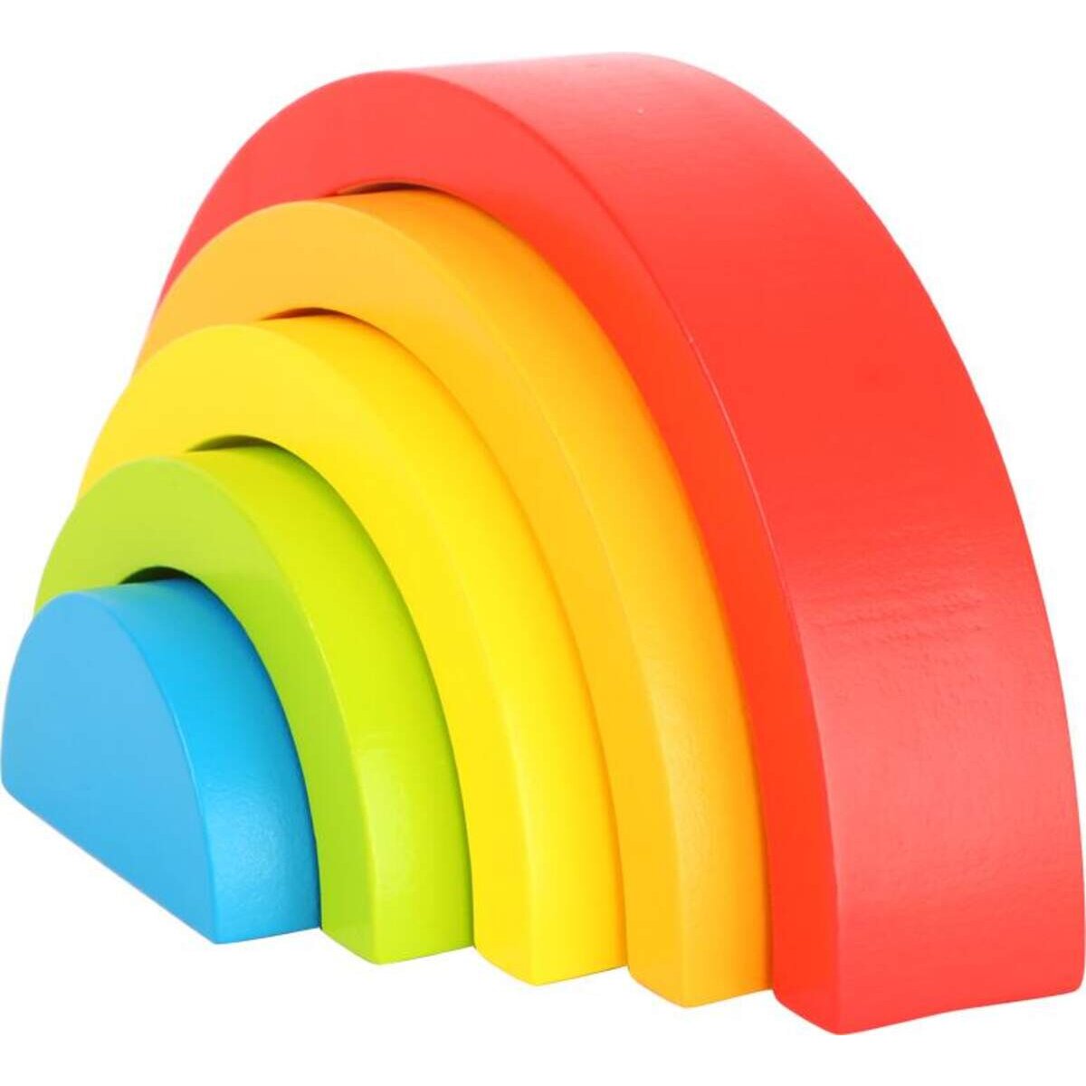 small foot Holzbausteine Regenbogen