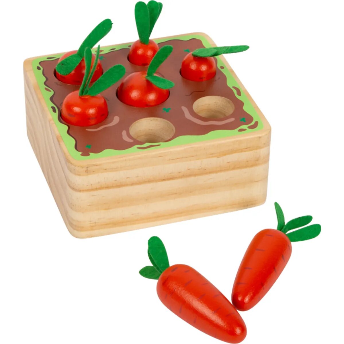 small foot Steckspiel Möhren