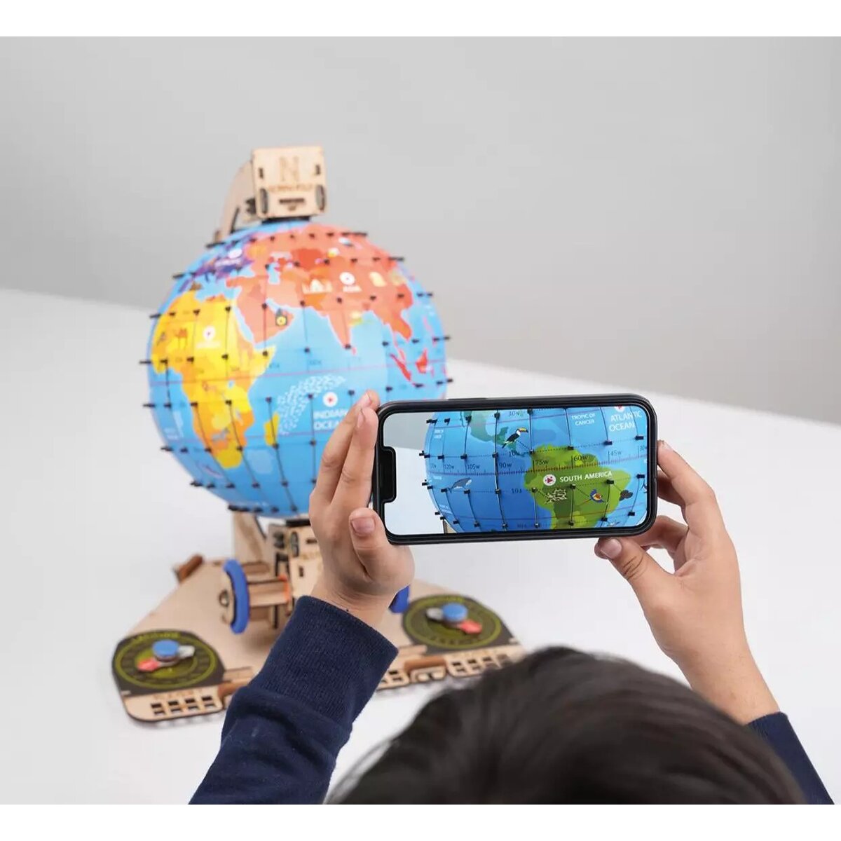 Smart Games Smartivity GlobeTrotters 3D-Globus-Bauset