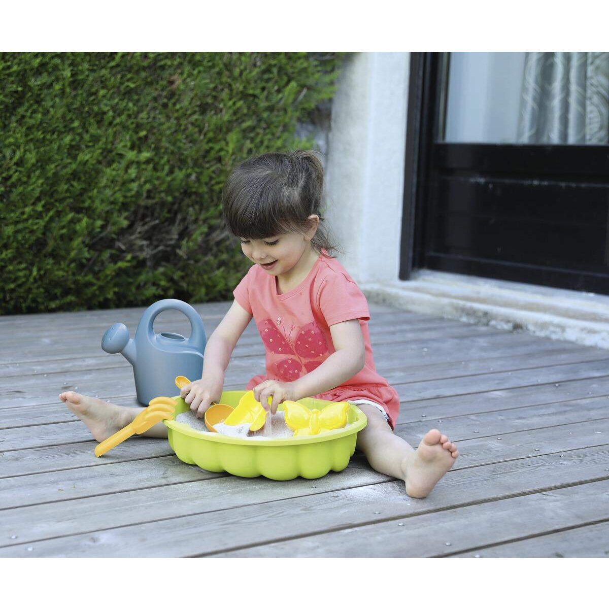 Smoby Sandspielmuschel mit Sandspielzeug