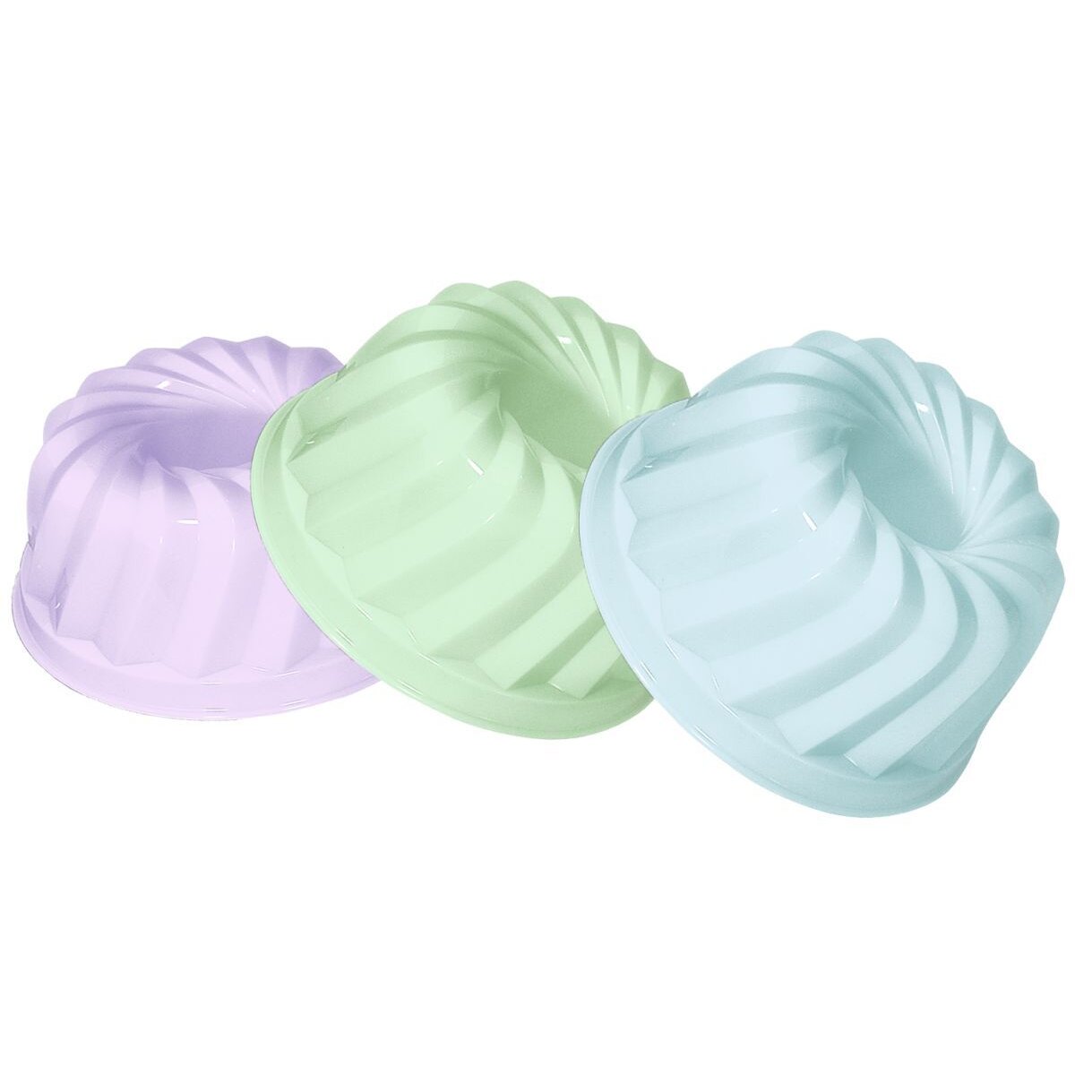 spielstabil Sandförmchen Gugelhupf pastell, 1 Stück, 3-fach sortiert