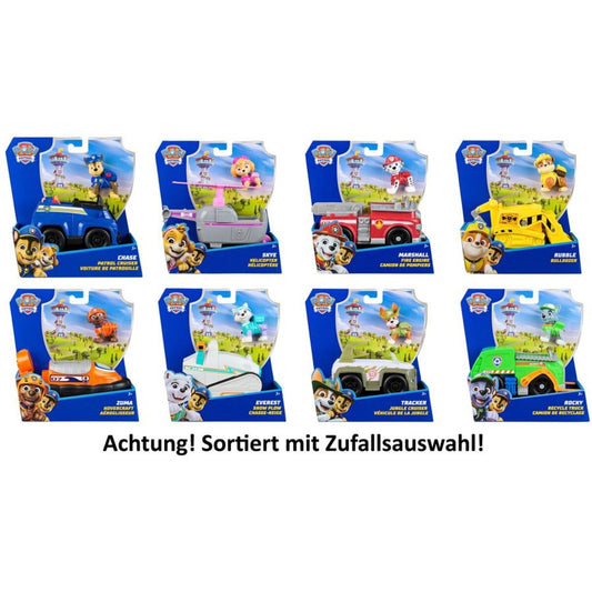 Spin Master 35874 Paw Patrol Basic Vehicle, 1 Stück, 8-fach sortiert
