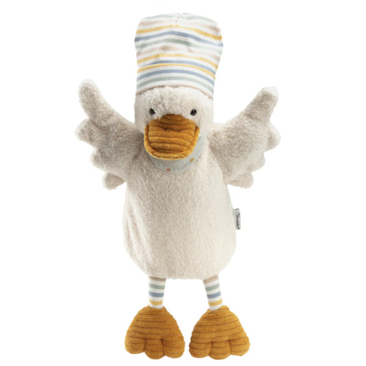 Sterntaler Handpuppe Ente Edda in cremeweiß fürs Kasperltheater