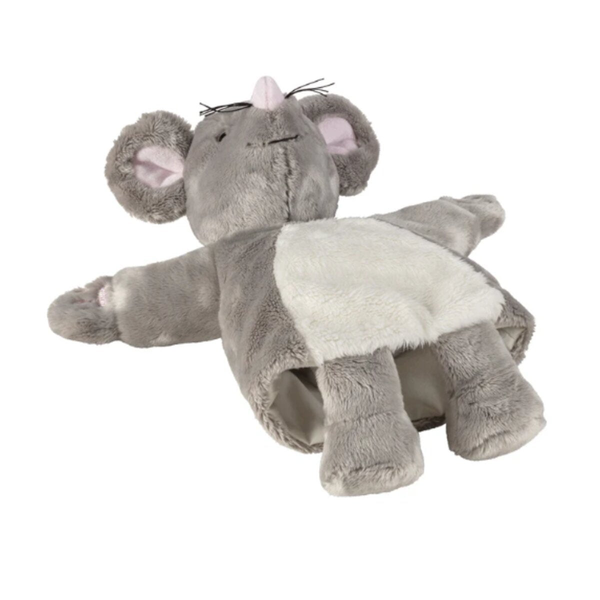 Sterntaler Handpuppe Maus in grau für das Kasperltheater