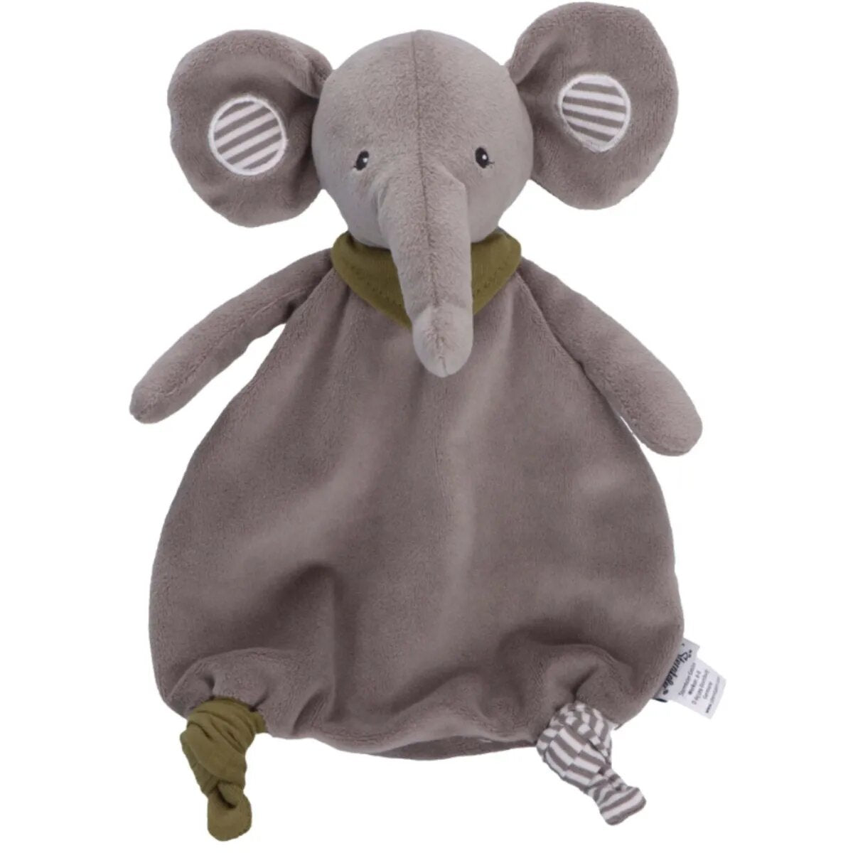 Sterntaler Schmusetuch Elefant Eddy in Grau mit Halstuch