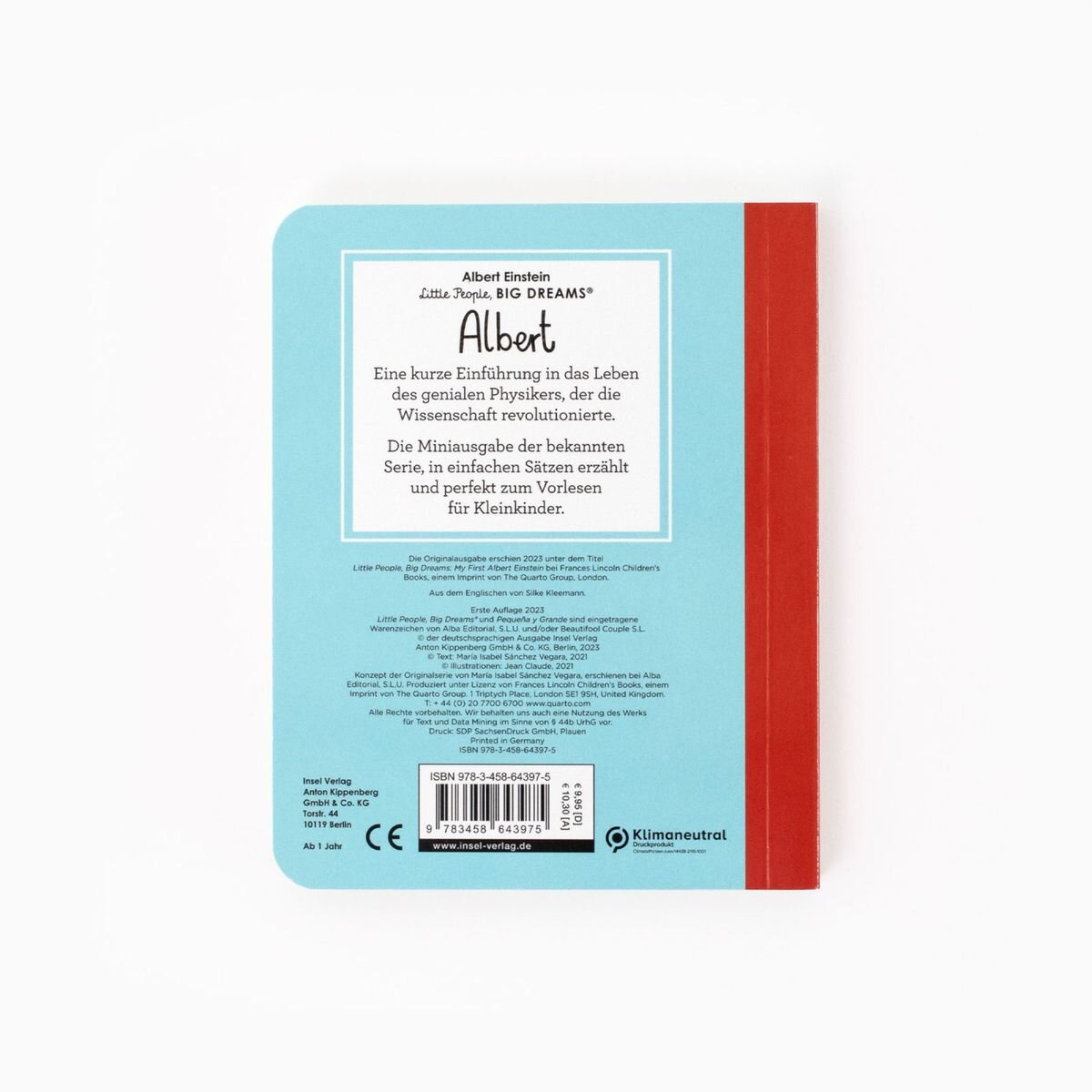 Suhrkamp Verlag Little People, Big Dreams - Mini Albert Einstein
