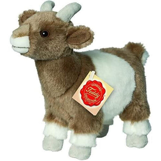 Teddy Hermann Ziege braun/weiß 22 cm