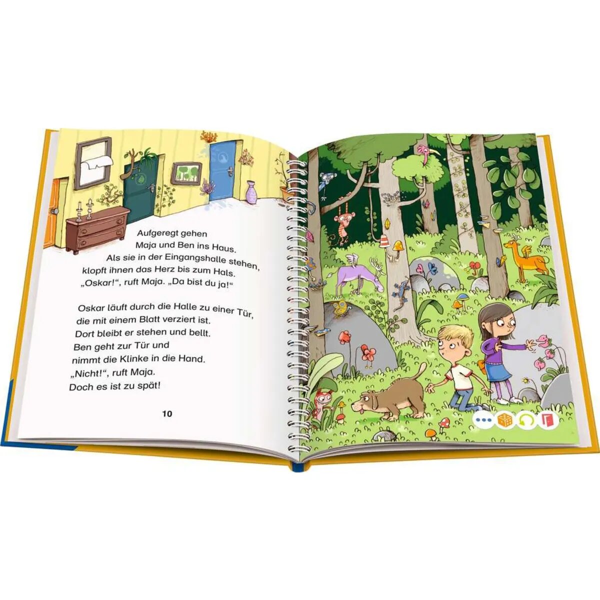 Ravensburger tiptoi® Lese-Lausch-Abenteuer Zauberwald