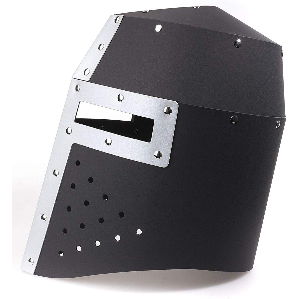 VAH Spielzeugmanufaktur Helm Aragon, schwarz/silber, genietet