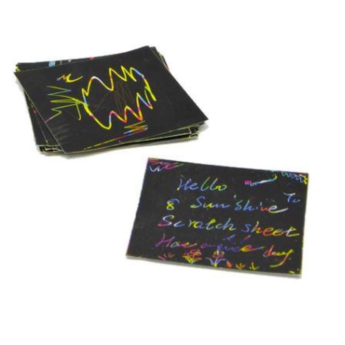 Van Manen - Magic Color Scratch, Memo zum Kratzen