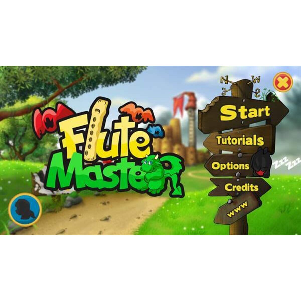 Voggenreiter Flute Master (App) mit Kunststoff-Blockflöte