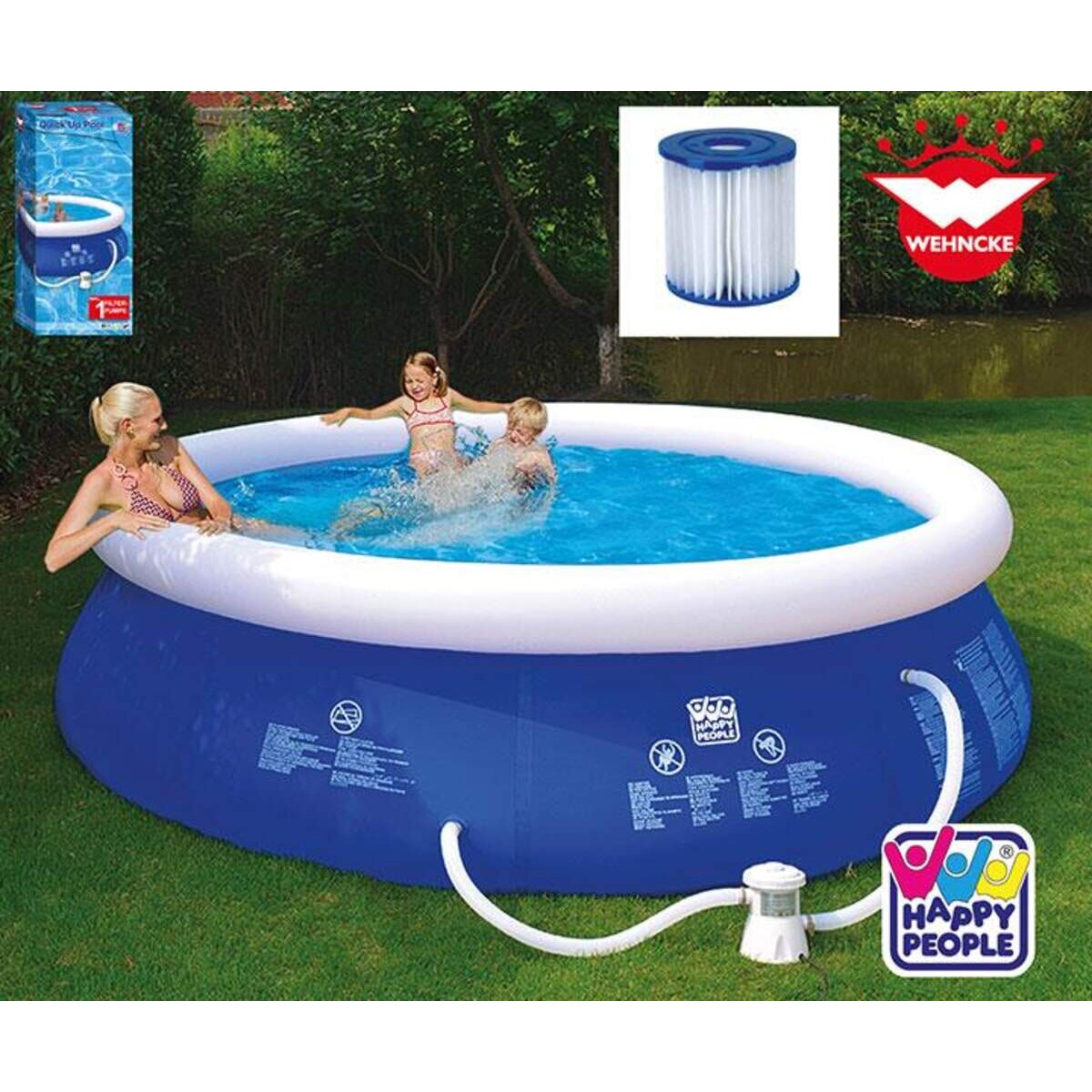 Wehncke Quick Up Pool 360 x 76 cm