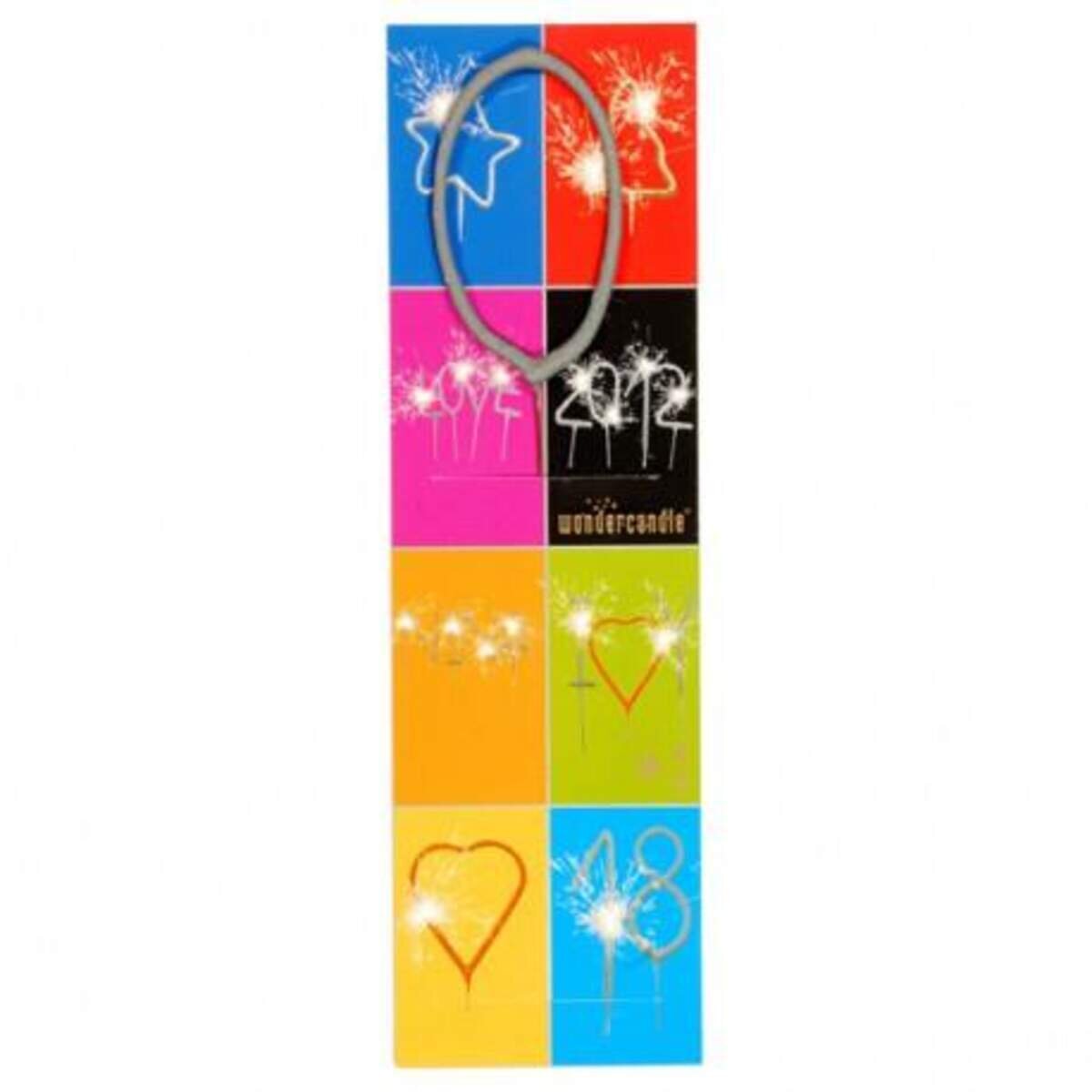 wondercandle Wunderkerze Zahl 0