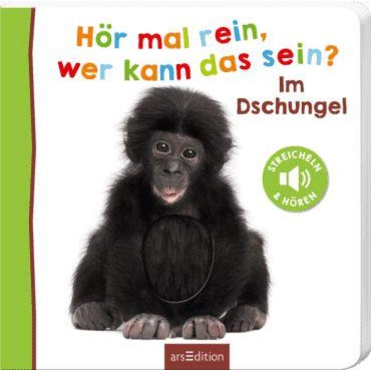 ars Edition Hör mal rein wer kann das sein? Im Dschungel
