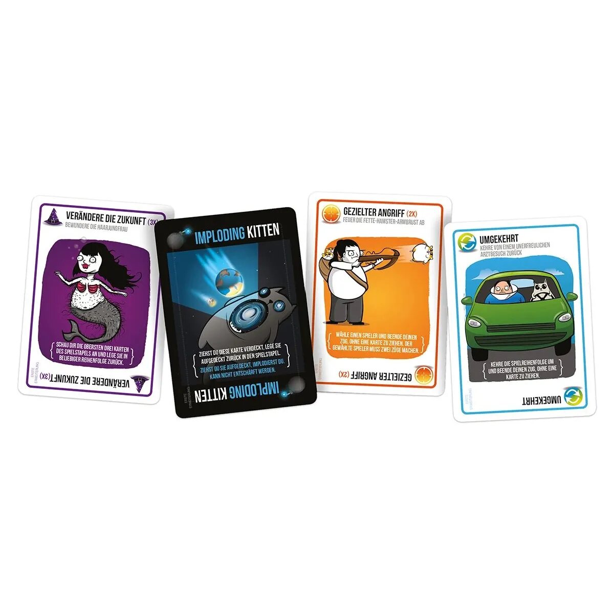 Asmodee Exploding Kittens - Imploding Kittens [Erweiterung]