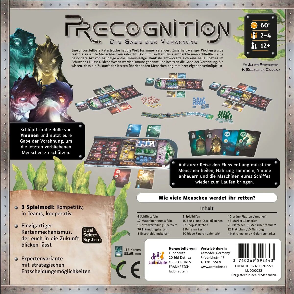 Asmodee Ludonaute Precognition: Die Gabe der Vorahnung