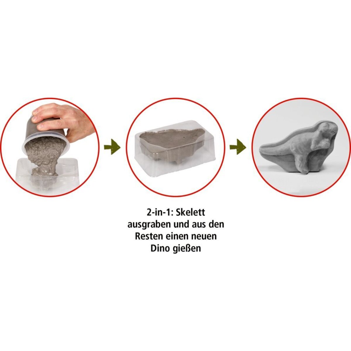 Die Spiegelburg Ausgrabungs- & Gips-Set T-Rex - T-Rex World