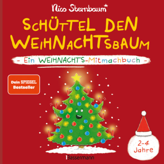 Bassermann Schüttele den Weihnachtsbaum - Ein Weihnachts-Mitmachbuch