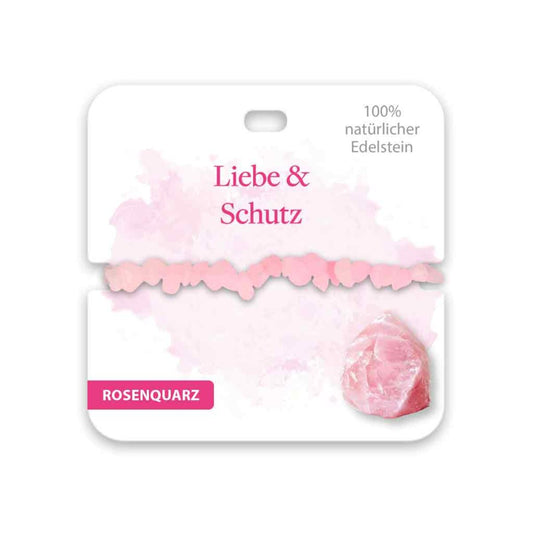 bb Klostermann Armband Edelstein Rosenquarz