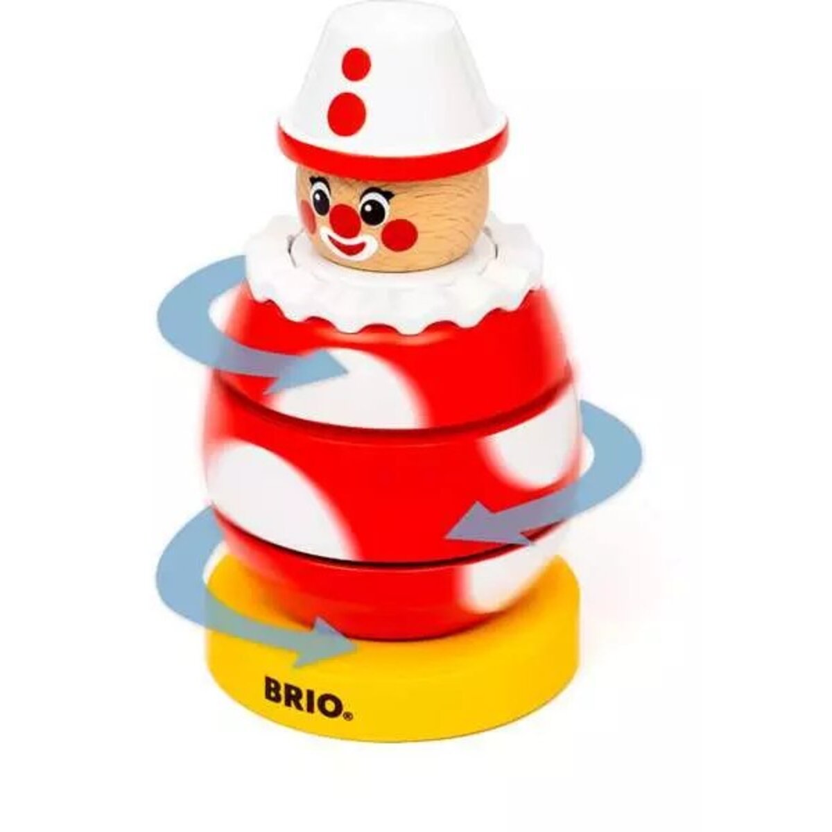BRIO Drück- & Dreh-Clown