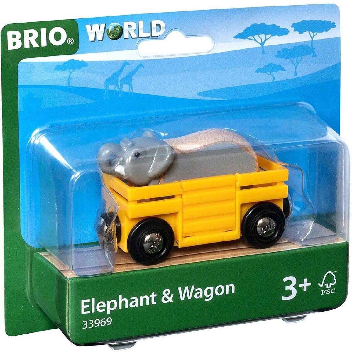 BRIO Tierwaggon Elefant  D