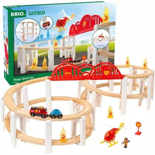 BRIO World Großes Spiralenset