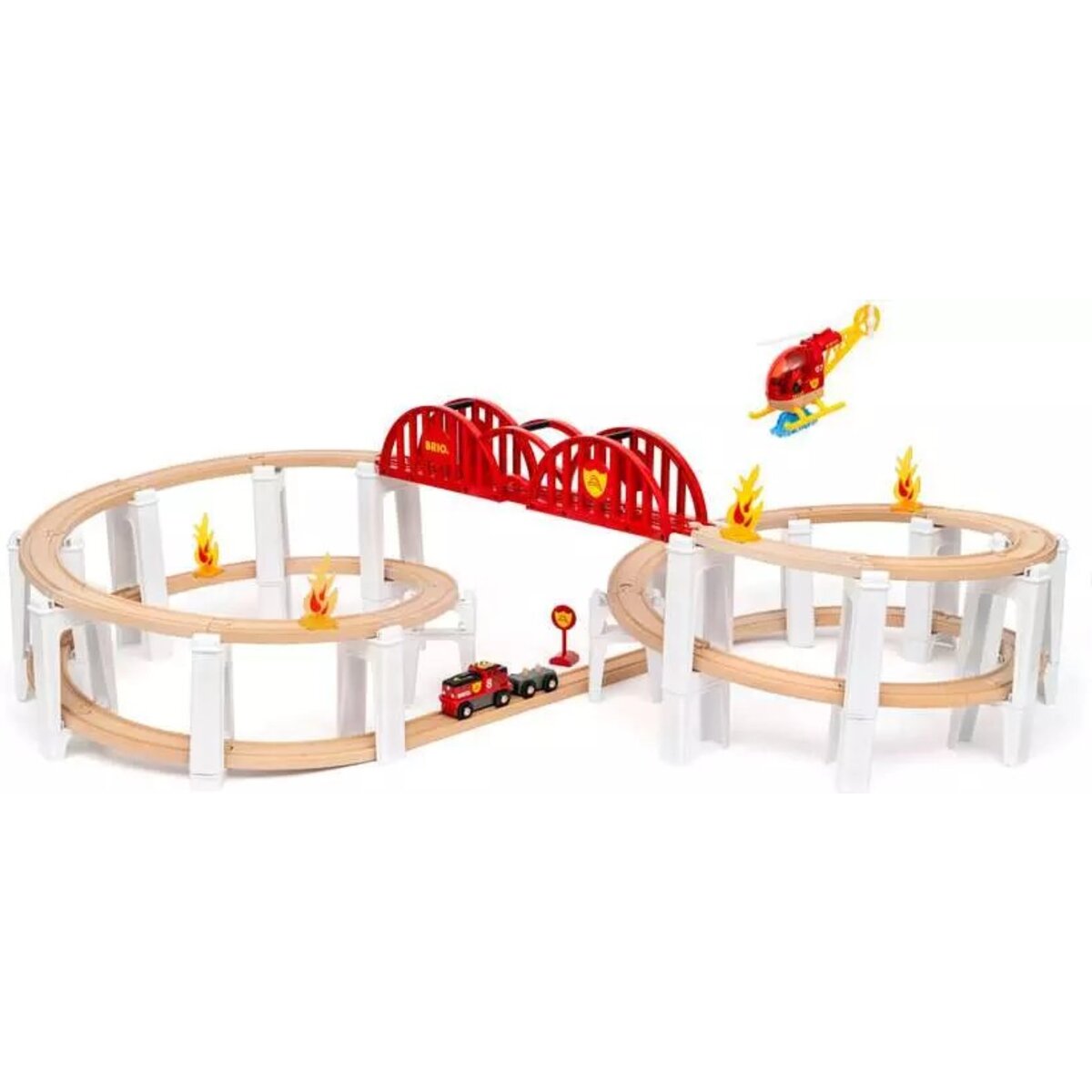 BRIO World Großes Spiralenset