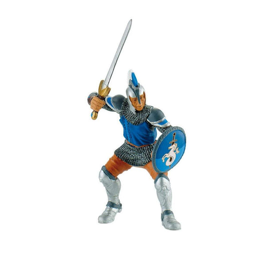 Bullyland 80764 Schwertkämpfer blau, 11,5 cm