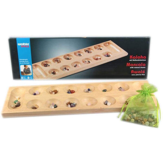 Carl Weible Kalaha Buche mit Edelsteinen