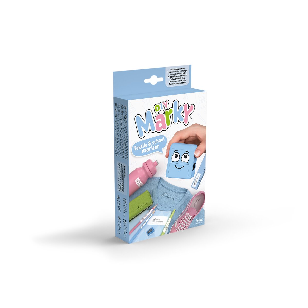 COLOP MARKY Markier-Set, pastell blau