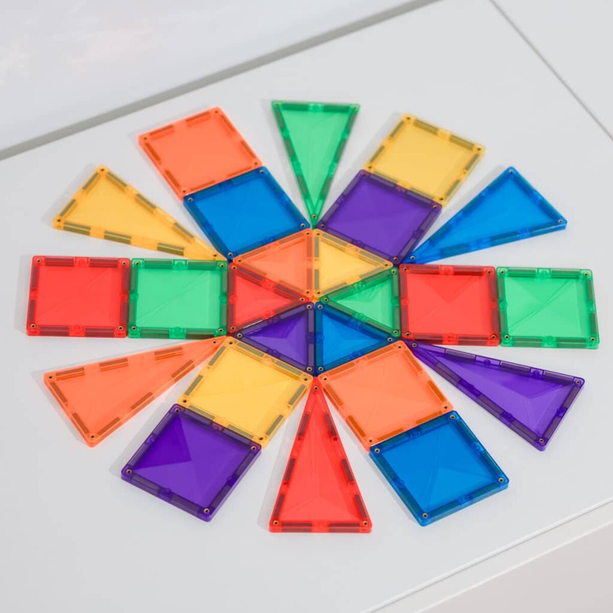 Connetix Regenbogen Mini Pack, 24 Teile