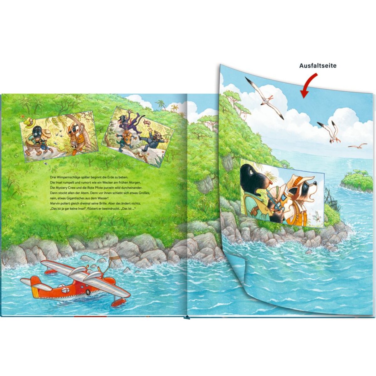 Coppenrath Verlag Lenny Hunter Band 3 - Die wandernde Insel