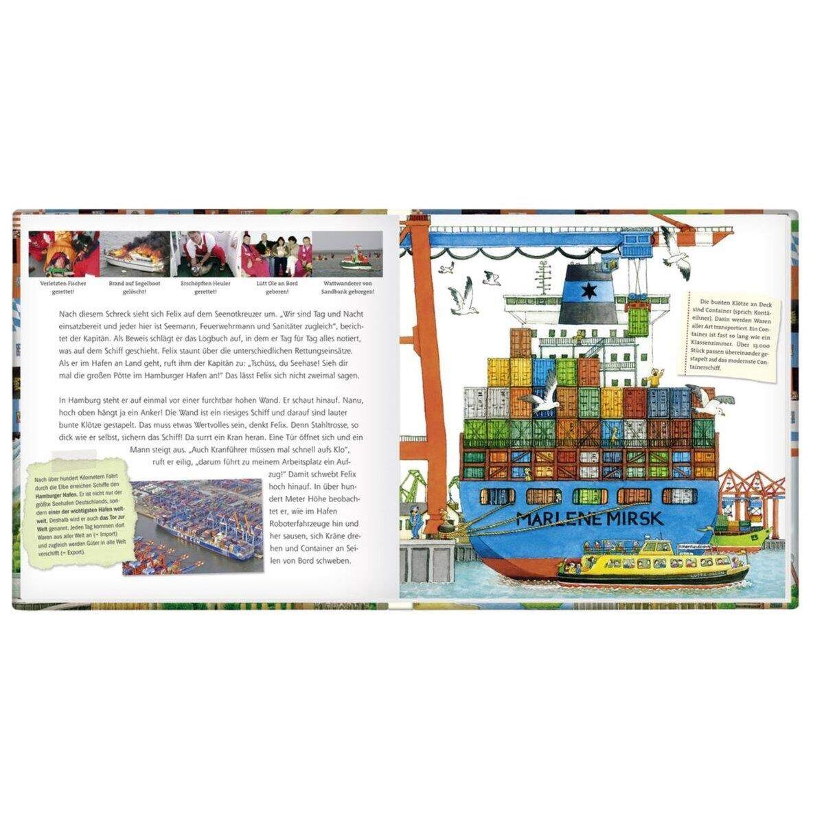 Coppenrath Verlag Mit Felix auf großer Deutschlandreise