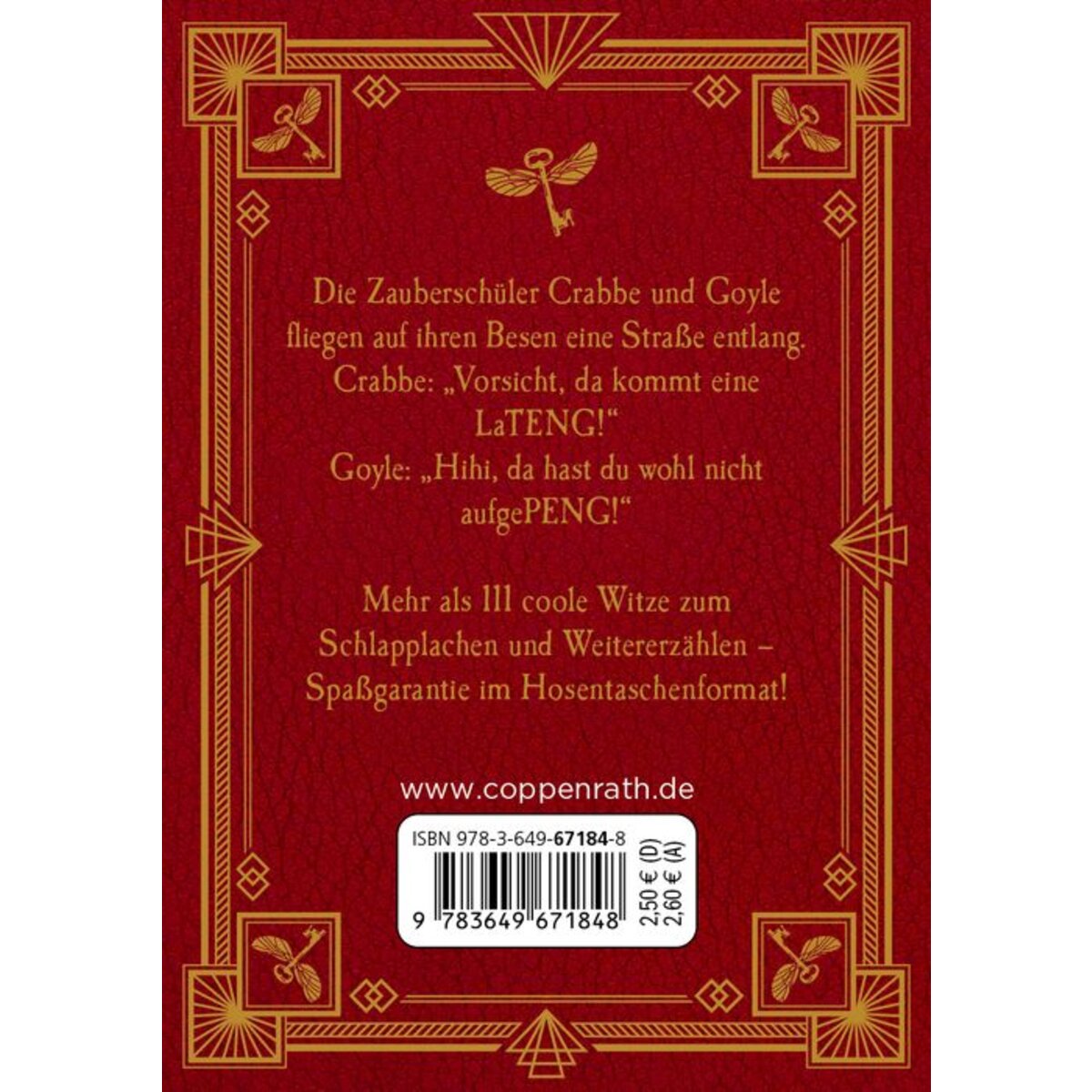 Coppenrath Verlag Muggel-Witze, 1 Stück; 4-fach sortiert