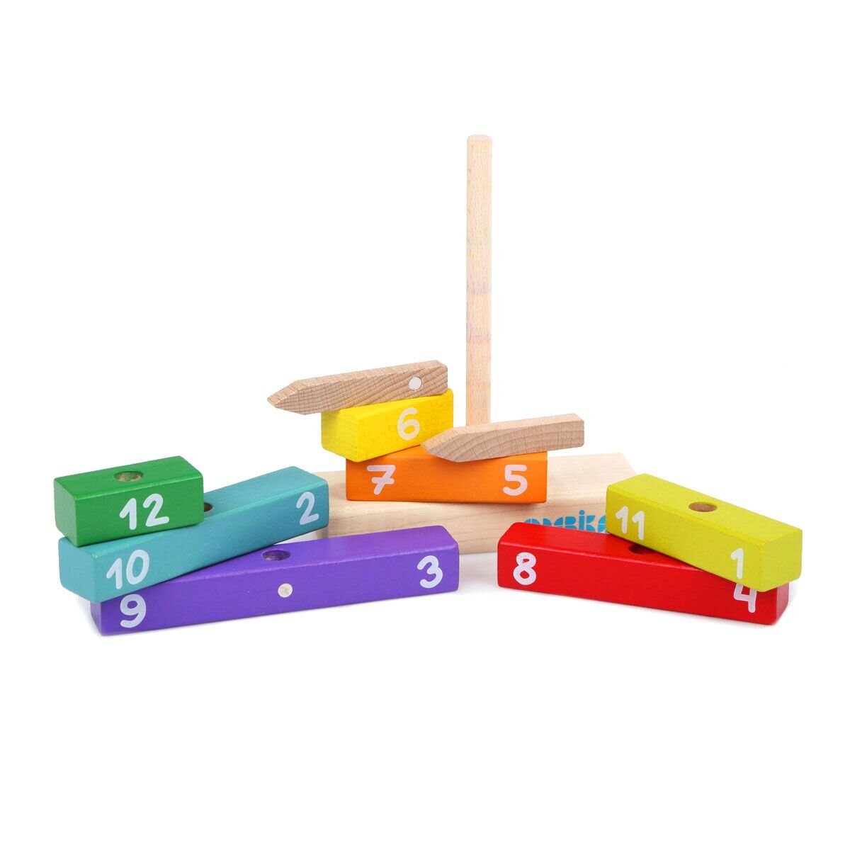 Cubika Holzbaukasten «die Uhr»