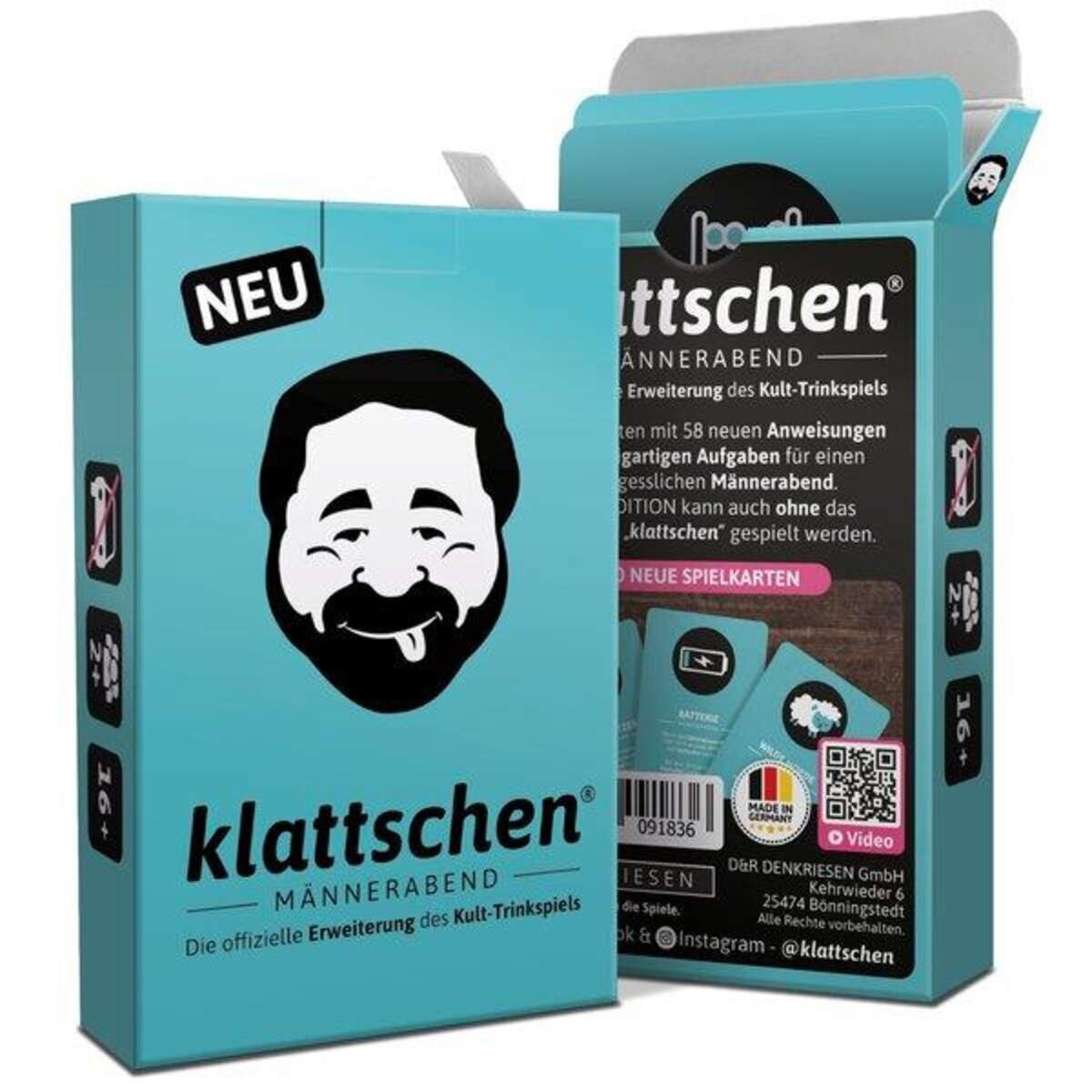 Denkriesen klattschen® - Trinkspiel - Männerabend