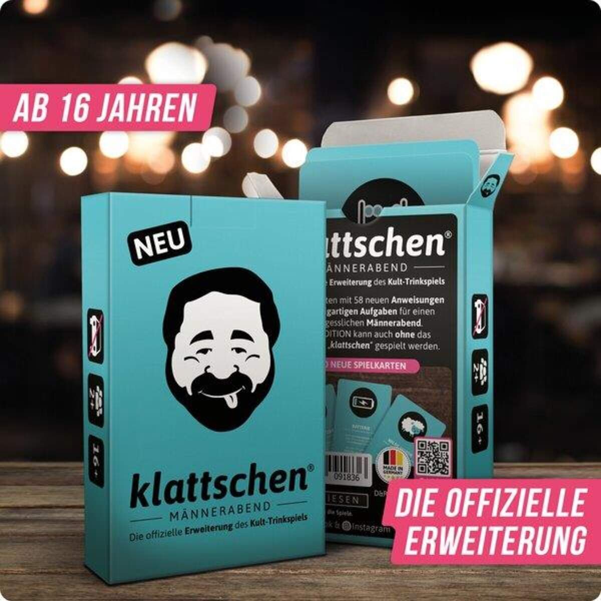 Denkriesen klattschen® - Trinkspiel - Männerabend